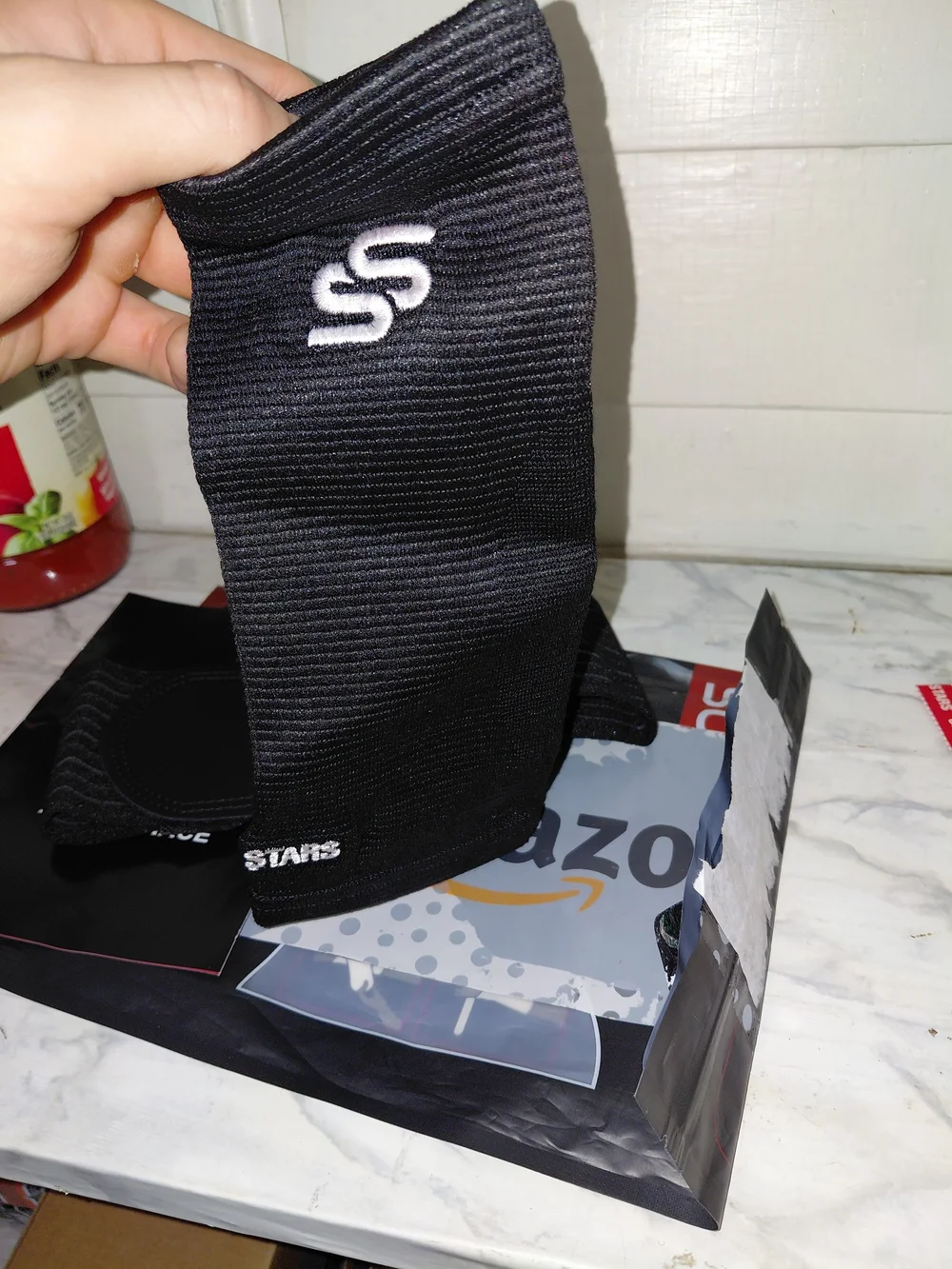 Ankle Brace – Black Support Sleeve
